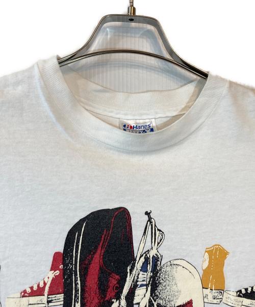 Hanes（ヘインズ）Hanes (ヘインズ) ヴィンテージTシャツ ホワイト サイズ:Mの古着・服飾アイテム