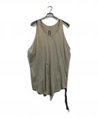 RICK OWENSリックオウエンス）の古着「Haltar Tank Top」｜ベージュ