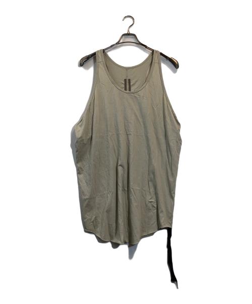 RICK OWENS（リックオウエンス）RICK OWENS (リックオウエンス) Haltar Tank Top ベージュ サイズ:Lの古着・服飾アイテム