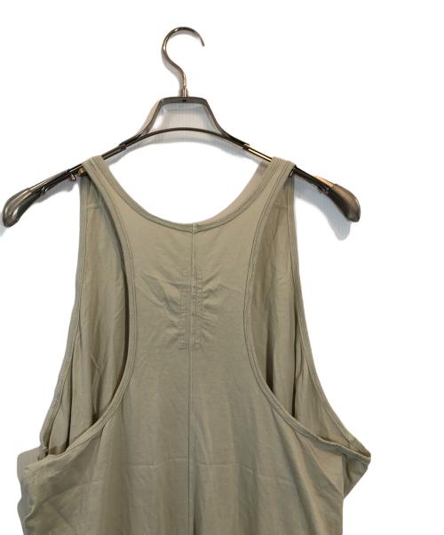 RICK OWENS（リックオウエンス）RICK OWENS (リックオウエンス) Haltar Tank Top ベージュ サイズ:Lの古着・服飾アイテム