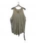 RICK OWENS（リックオウエンス）の古着「Haltar Tank Top」｜ベージュ