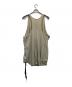 RICK OWENS (リックオウエンス) Haltar Tank Top ベージュ サイズ:L：9000円