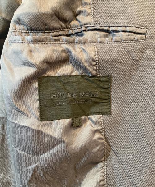 COMME des GARCONS HOMME DEUX（コムデギャルソン オム ドゥ）COMME des GARCONS HOMME DEUX (コムデギャルソン オム ドゥ) ノッチドカラー シングルブレスト ブレザー グレー サイズ:XSの古着・服飾アイテム