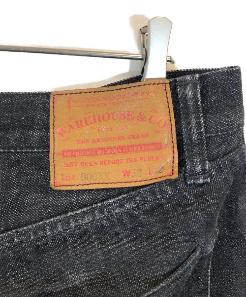 WAREHOUSE（ウエアハウス）WAREHOUSE (ウエアハウス) 900xxデニムパンツ ブラック サイズ:32の古着・服飾アイテム