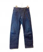 WAREHOUSEウエアハウス）の古着「1001xxセルビッチデニムパンツ」｜インディゴ