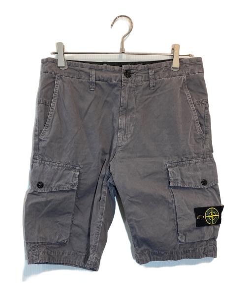 STONE ISLAND（ストーンアイランド）STONE ISLAND (ストーンアイランド) GARMENT DYED CARGO SHORTS グレー サイズ:W29の古着・服飾アイテム