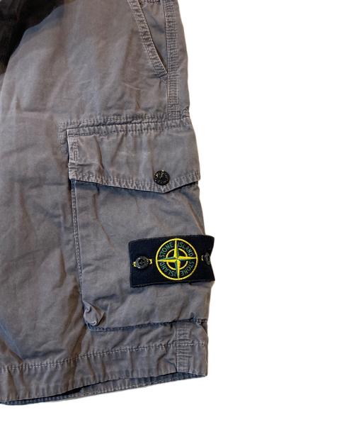 STONE ISLAND（ストーンアイランド）STONE ISLAND (ストーンアイランド) GARMENT DYED CARGO SHORTS グレー サイズ:W29の古着・服飾アイテム