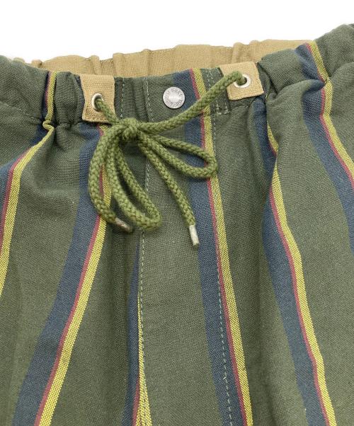 THE NORTHFACE PURPLELABEL（ザ・ノースフェイス パープルレーベル）THE NORTHFACE PURPLELABEL (ザ・ノースフェイス パープルレーベル) Regimental Stripe Field Pants グリーン サイズ:30の古着・服飾アイテム