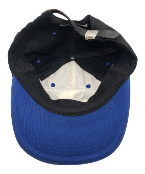 SUPREME（シュプリーム）Supreme (シュプリーム) 2-tone s logo 6-panel ブルー×ブラックの古着・服飾アイテム