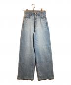 YANUKヤヌーク）の古着「ルーズストレートJOAN」｜インディゴ