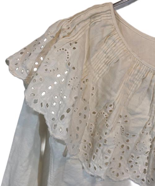 Curensology（カレンソロジー）Curensology (カレンソロジー) ットンリネンカットワークブラウス ホワイト サイズ:SIZE Freeの古着・服飾アイテム