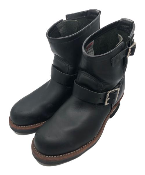 RED WING（レッドウィング）RED WING (レッドウィング) 8インチエンジニアブーツ ブラック サイズ:SIZE 26cmの古着・服飾アイテム