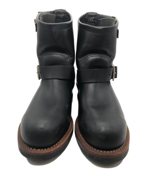 RED WING（レッドウィング）RED WING (レッドウィング) 8インチエンジニアブーツ ブラック サイズ:SIZE 26cmの古着・服飾アイテム