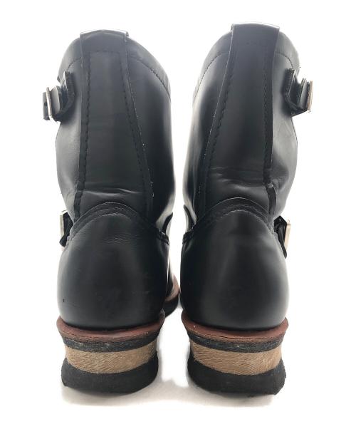 RED WING（レッドウィング）RED WING (レッドウィング) 8インチエンジニアブーツ ブラック サイズ:SIZE 26cmの古着・服飾アイテム