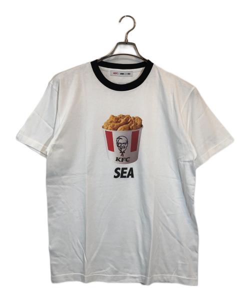 WIND AND SEA（ウィンダンシー）WIND AND SEA (ウィンダンシー) KFC (ケンタッキー・フライド・チキン) TRIM TEE ホワイト サイズ:SIZE Mの古着・服飾アイテム
