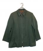 Y's for menワイズフォーメン）の古着「ダブルジップブルゾン」｜グリーン