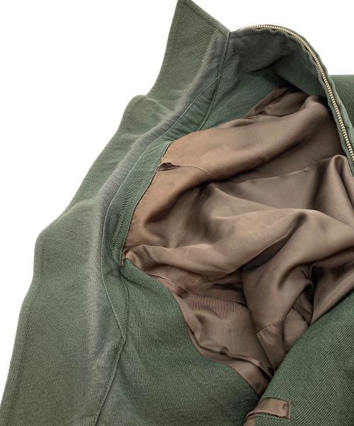 Y's for men（ワイズフォーメン）Y's for men (ワイズフォーメン) ダブルジップブルゾン グリーン サイズ:SIZE Lの古着・服飾アイテム