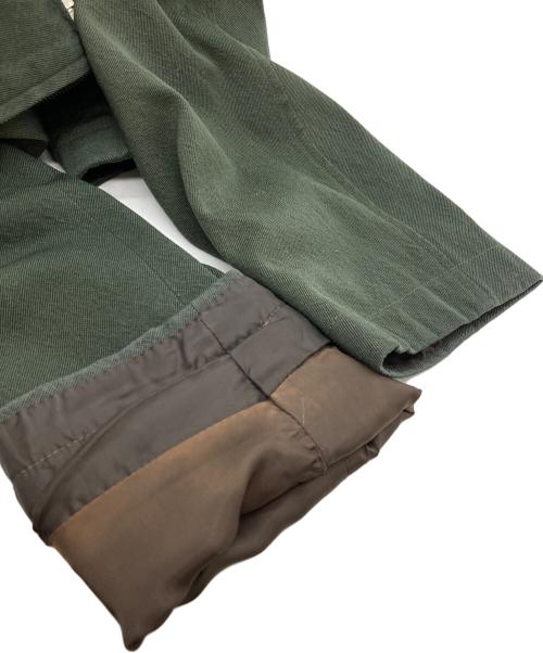 Y's for men（ワイズフォーメン）Y's for men (ワイズフォーメン) ダブルジップブルゾン グリーン サイズ:SIZE Lの古着・服飾アイテム