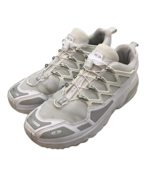 SALOMON（サロモン）SALOMON (サロモン) ACS + ホワイト サイズ:SIZE 28.5cmの古着・服飾アイテム