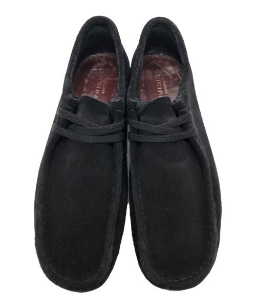 CLARKS（クラークス）CLARKS (クラークス) ワラビーシューズ ブラック サイズ:SIZE 25cmの古着・服飾アイテム