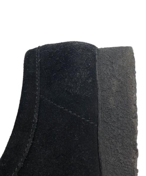 CLARKS（クラークス）CLARKS (クラークス) ワラビーシューズ ブラック サイズ:SIZE 25cmの古着・服飾アイテム