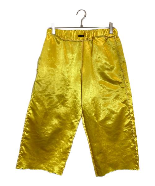 LES SIX（レ シス）LES SIX (レ シス) イージーアンクルパンツ イエロー サイズ:下記参照の古着・服飾アイテム