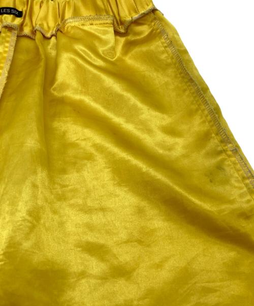 LES SIX（レ シス）LES SIX (レ シス) イージーアンクルパンツ イエロー サイズ:下記参照の古着・服飾アイテム