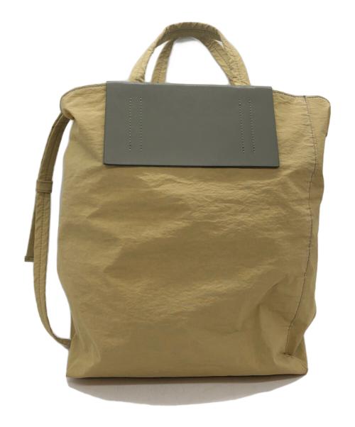 Acne studios（アクネ ストゥディオス）ACNE STUDIOS (アクネ ストゥディオス) ペイパリーナイロン トートバッグ オリーブの古着・服飾アイテム