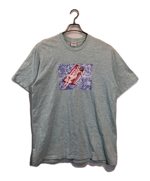 SUPREME（シュプリーム）Supreme (シュプリーム) Float Tee ブルー サイズ:SIZE Lの古着・服飾アイテム