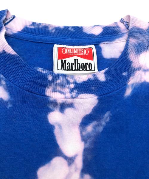 marlboro（マルボロ）Marlboro (マルボロ) タイダイ加工Tシャツ ブルー サイズ:下記参照の古着・服飾アイテム