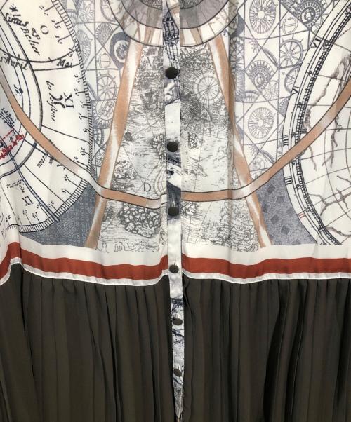 Ameri（アメリ）AMERI (アメリ) UNDRESSED CRUISE SCARF DRESS ホワイト サイズ:SIZE Sの古着・服飾アイテム