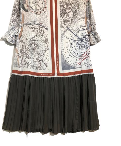 Ameri（アメリ）AMERI (アメリ) UNDRESSED CRUISE SCARF DRESS ホワイト サイズ:SIZE Sの古着・服飾アイテム