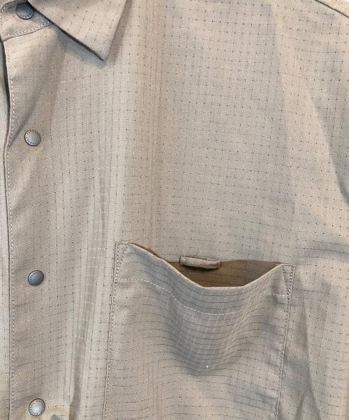 PAPERSKY（ペーパースカイ）PAPERSKY (ペーパースカイ) ハイク&バイクケイブビッグハーフシャツ ブラウン サイズ:Mの古着・服飾アイテム