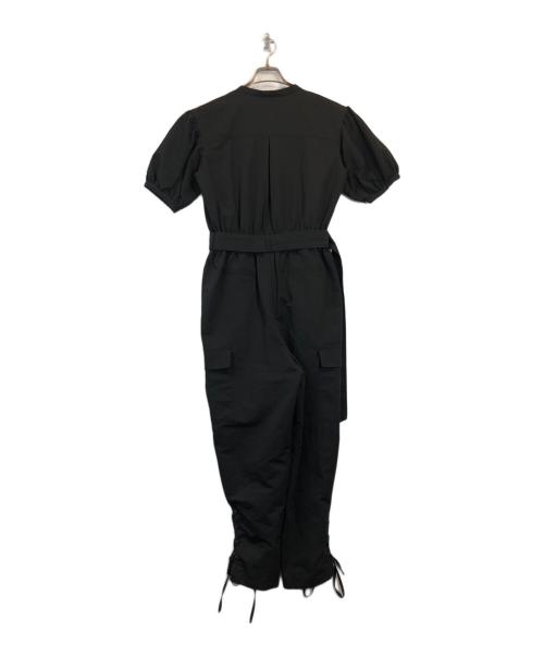 HER LIP TO（ハーリップトゥ）Her lip to (ハーリップトゥ) Volume Sleeve Belted Jumpsuit ブラック サイズ:Sの古着・服飾アイテム