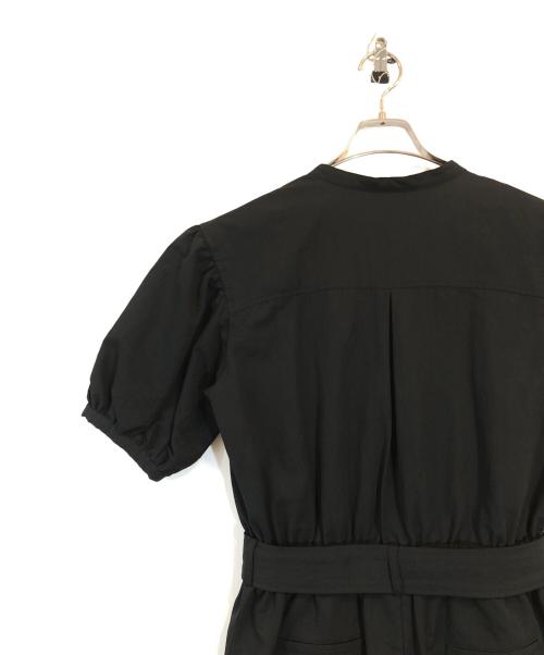 HER LIP TO（ハーリップトゥ）Her lip to (ハーリップトゥ) Volume Sleeve Belted Jumpsuit ブラック サイズ:Sの古着・服飾アイテム