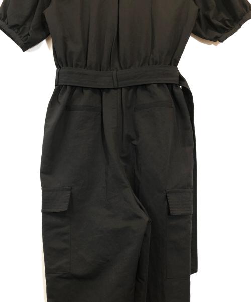 HER LIP TO（ハーリップトゥ）Her lip to (ハーリップトゥ) Volume Sleeve Belted Jumpsuit ブラック サイズ:Sの古着・服飾アイテム