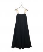 AKIRA NAKAアキラナカ）の古着「Ripped Lace Strap dress」｜ブラック