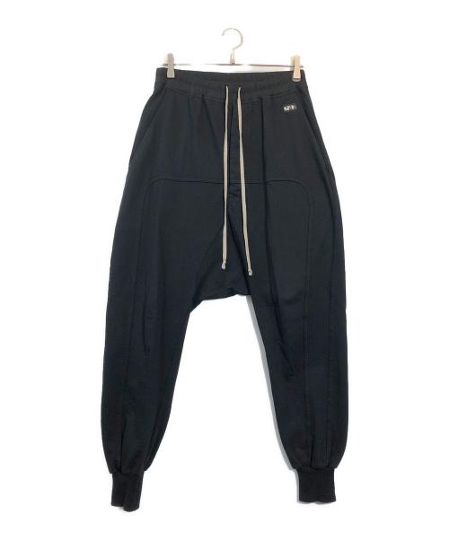 RICK OWENS（リックオウエンス）RICK OWENS (リックオウエンス) DRAWSTRING JOGGER PANTS ブラック サイズ:ＸＳの古着・服飾アイテム
