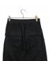 中古・古着 RICK OWENS (リックオウエンス) DRAWSTRING JOGGER PANTS ブラック サイズ:ＸＳ：25000円