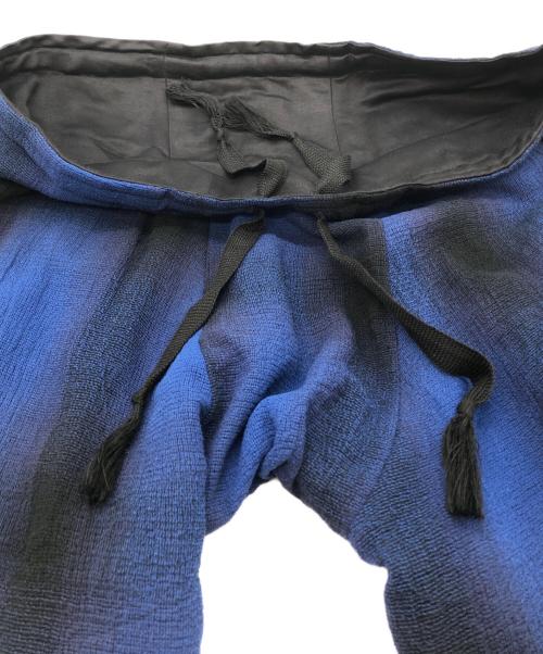 NOBNAGA（ノブナガ）NOBNAGA (ノブナガ) Reversible Sarouel Baggy Pants ブルー サイズ:SIZE Freeの古着・服飾アイテム