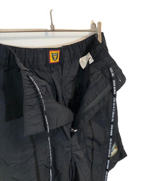 HUMAN MADE（ヒューマンメイド）HUMAN MADE (ヒューマンメイド) ハーフパンツ ブラック サイズ:SIZE Mの古着・服飾アイテム