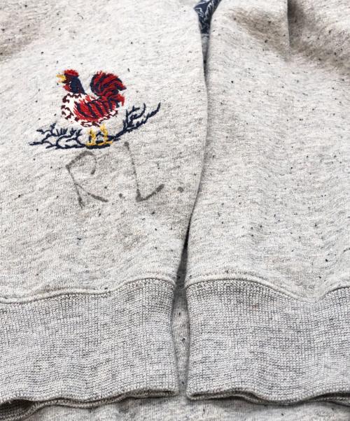 POLO COUNTRY（ポロカントリー）POLO COUNTRY (ポロカントリー) ポロベア後付けパーカー グレー サイズ:Lの古着・服飾アイテム