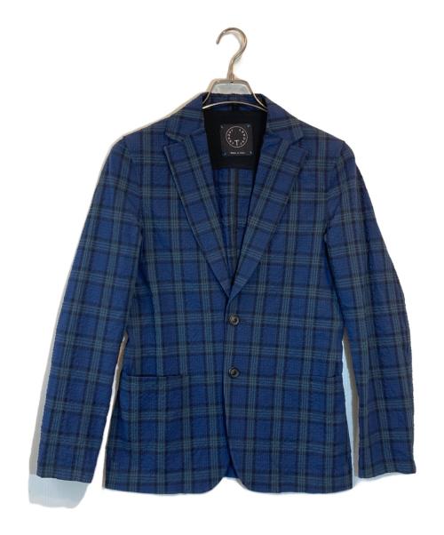 T-JACKET By TONELLO（ティージャケット バイ トネッロ）T-JACKET By TONELLO (ティージャケット バイ トネッロ) テーラードジャケット ネイビー サイズ:SIZE XSの古着・服飾アイテム