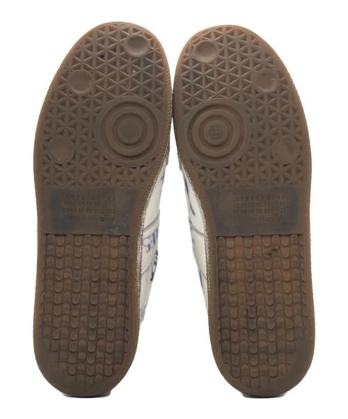 Maison Margiela（メゾンマルジェラ）Maison Margiela (メゾンマルジェラ) 落書きジャーマントレーナー ホワイト サイズ:42 1/2の古着・服飾アイテム