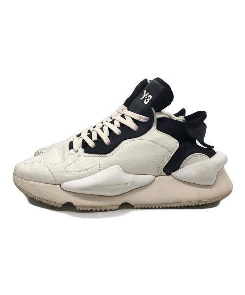 Y-3（ワイスリー）Y-3 (ワイスリー) KAIWA ローカットスニーカー ホワイト×ブラック サイズ:26.5の古着・服飾アイテム