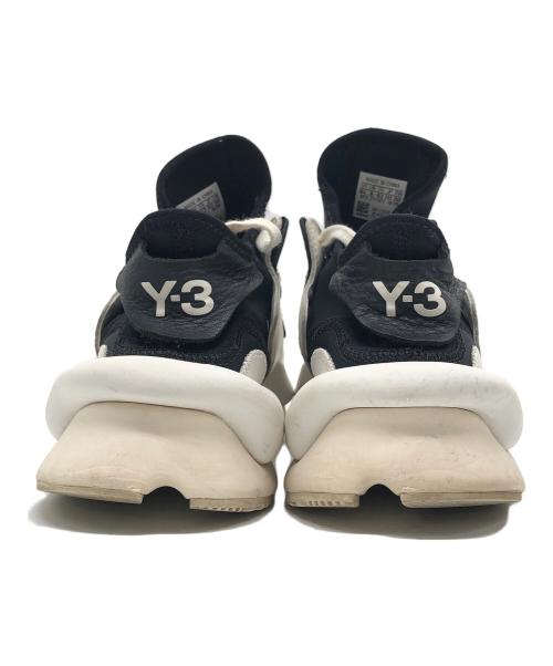 Y-3（ワイスリー）Y-3 (ワイスリー) KAIWA ローカットスニーカー ホワイト×ブラック サイズ:26.5の古着・服飾アイテム