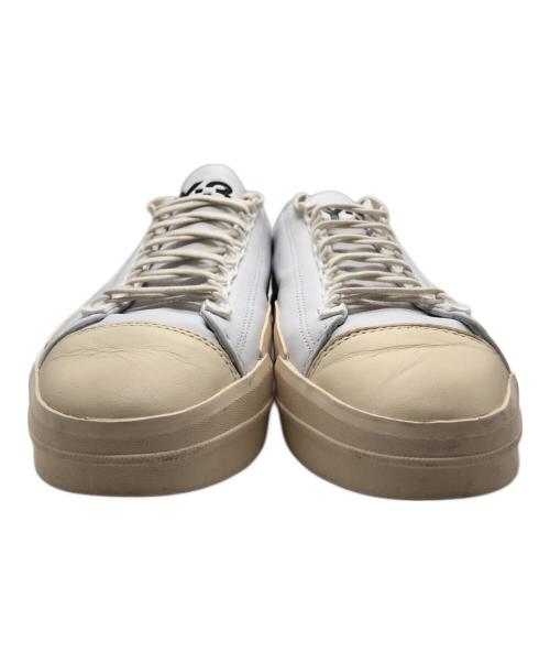 Y-3（ワイスリー）Y-3 (ワイスリー) YUBEN LOW ホワイト サイズ:SIZE 27cmの古着・服飾アイテム