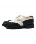 Tricker's (トリッカーズ) ウィングチップシューズ ホワイト×ブラック サイズ:6.4.：11000円