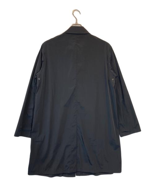 GIORGIO ARMANI（ジョルジョアルマーニ）GIORGIO ARMANI (ジョルジョアルマーニ) 比翼ジップアップコート ブラック サイズ:SIZE 46の古着・服飾アイテム