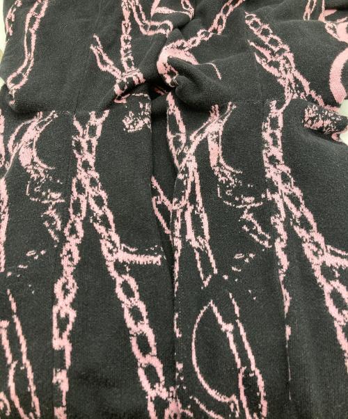 LAD MUSICIAN（ラッドミュージシャン）LAD MUSICIAN (ラッドミュージシャン) 手錠柄 ニット ブラック サイズ:SIZE 44の古着・服飾アイテム